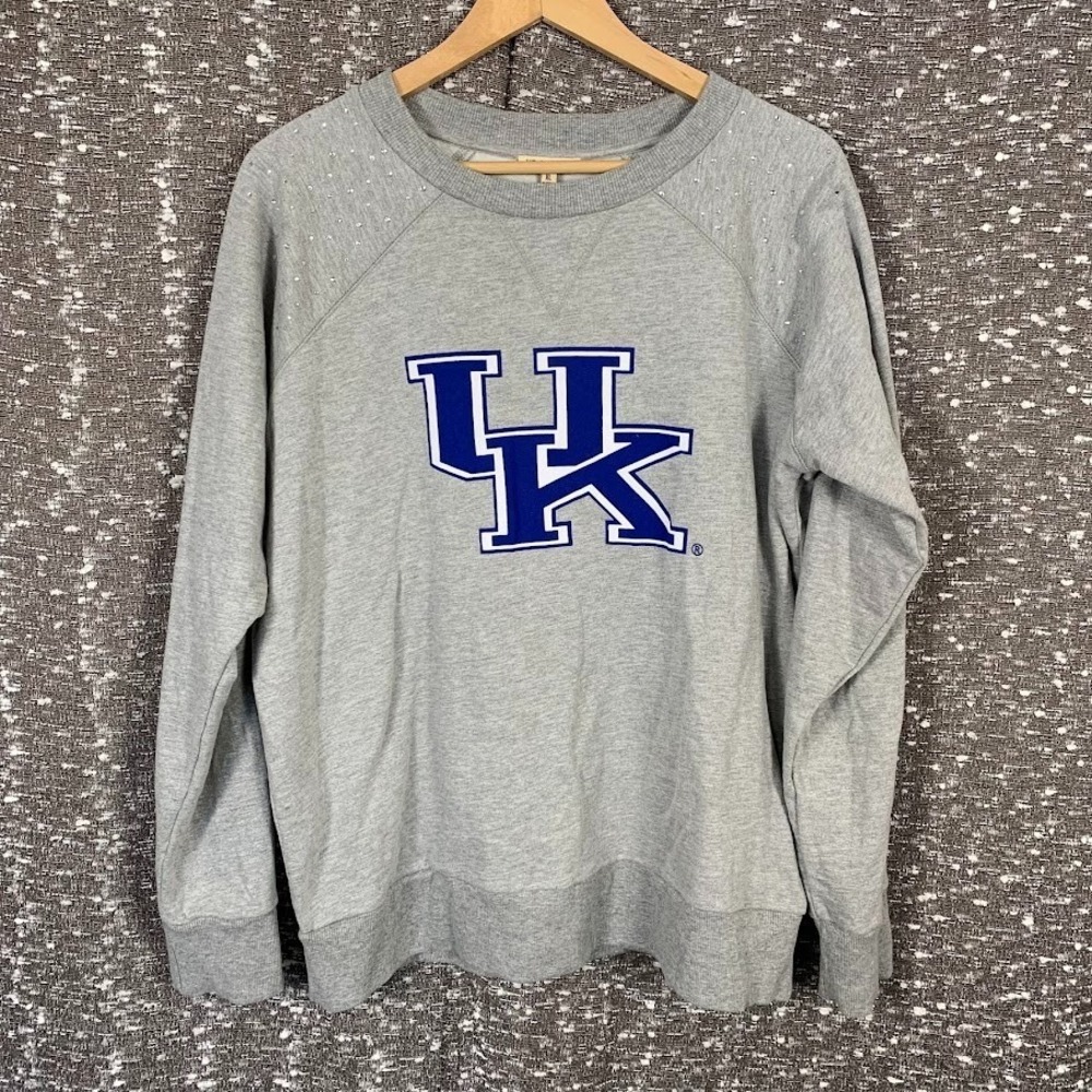 UG‎ Apparel University of Kentucky Long Sleeve Shirt Rhinestone Women's XL